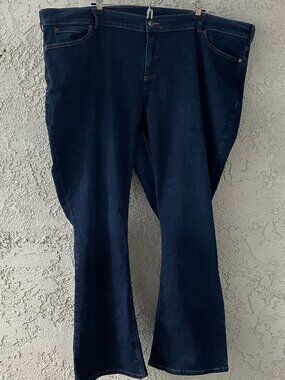 Duluth Trading Co Daily Denim Bootcut Jeans 26W x 33 Style 75808 Indigo